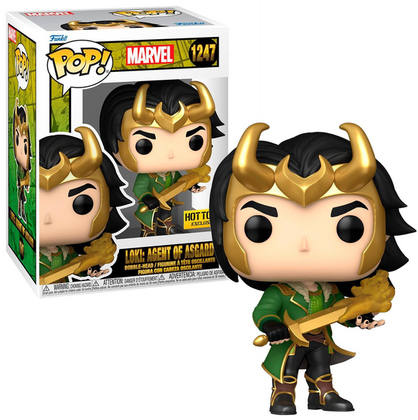 Funko POP! Marvel Loki Agent of Asgard #1247 Hot Topic Exclusive Vinyl Figure