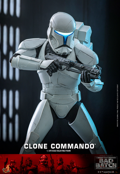 Hot Toys Clone Commando 1/6 Scale Collectible Figure – Star Wars: The Bad Batch