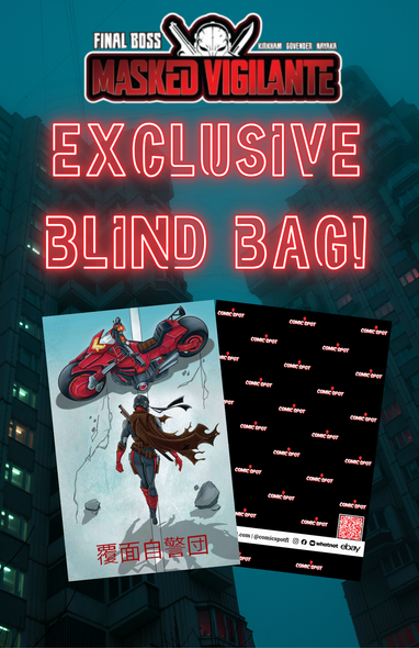 Final Boss Masked Vigilante #1 Exclusive Akira Homage Blind Bag