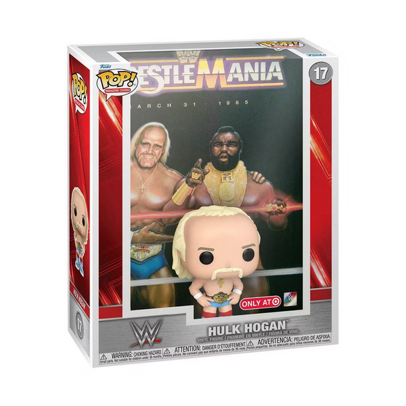 Funko POP! WWE Hulk Hogan WrestleMania Magazine Cover #17 Target Exclusive Vinyl Figure