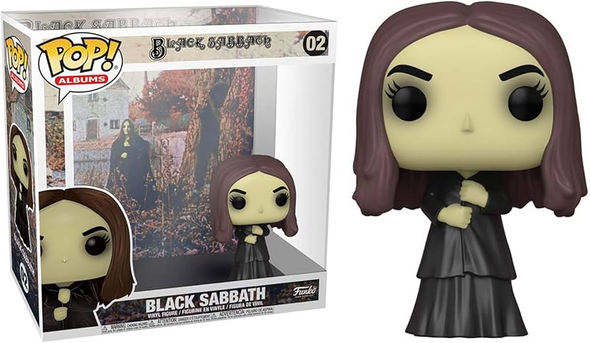 Funko POP! Albums Black Sabbath #02 Vinyl Figure with Album Cover Display Case