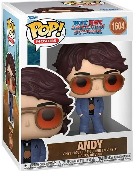 Funko Pop! Movies Andy #1604 Wet Hot American Summer Vinyl Figure