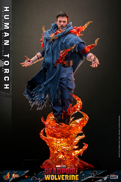 Hot Toys Deadpool & Wolverine Human Torch 1/6 Scale Collectible Figure