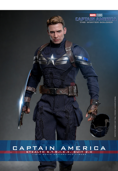 Hot Toys Captain America Stealth S.T.R.I.K.E. Suit 2.0 1/6 Scale Figure