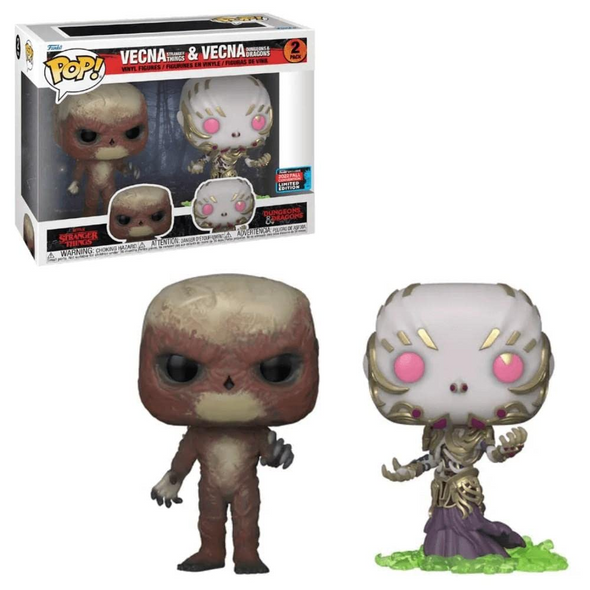 Funko Pop Stranger Things Vecna and Dungeons & Dragons Vecna 2-Pack 2022 Fall Convention Limited Edition