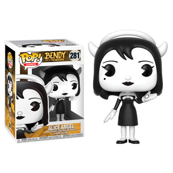 Bendy and the Ink Machine Alice Angel Funko Pop! Games #281 Hot Topic Exclusive vinyl figure in original packaging
