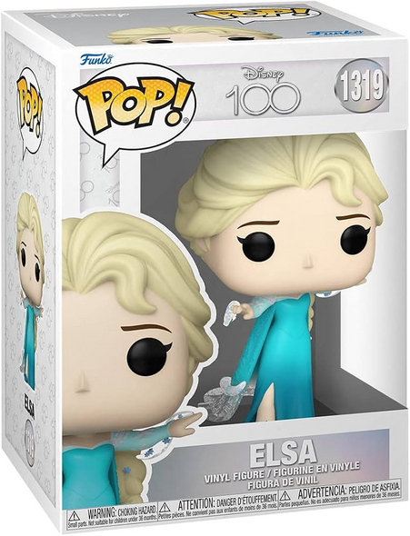 Funko Pop! Disney 100 Elsa #1319 vinyl figure from Disney Frozen
