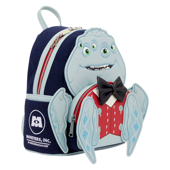 Loungefly Disney Pixar Monsters Inc Henry J. Waternoose cosplay mini backpack with articulated legs