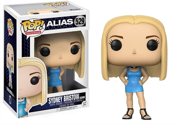 Funko Pop Television Alias Sydney Bristow Blonde #529 vinyl figure in window display box