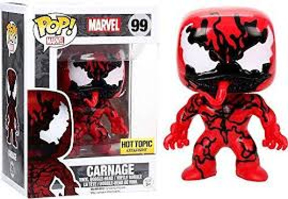 POP Marvel Carnage Hot Topic