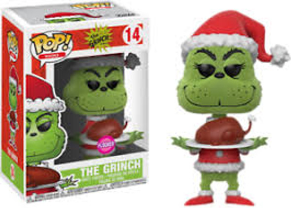 The Grinch Box Lunch Flocked
