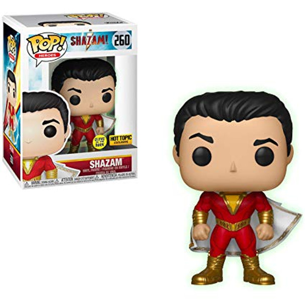 Pop! DC Comics Shazam Glow in The Dark Exclusive