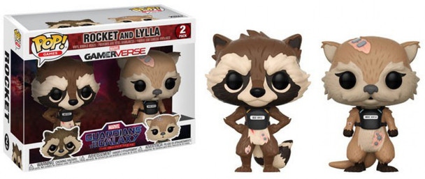 Pop Marvel Games: GOTG TT: Rocket & Lyla 2PK