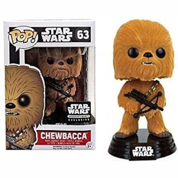 POP! Star Wars Flocked Chewbacca Smuggler