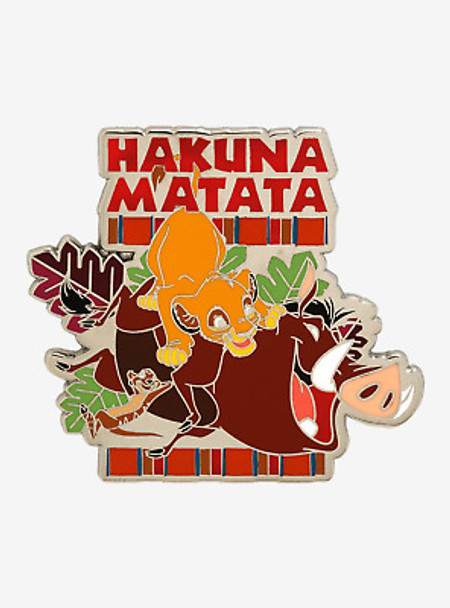 Lion King Special Limited Edition Hakuna Matata Pin VHS LE1500