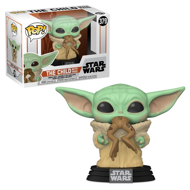 Pop! Star Wars: The Mandalorian - The Child with Frog