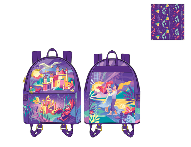 Loungefly Disney Ariel Castle Collection Mini