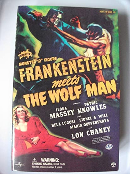 Sideshow Frankenstein Meets The Wolf Man Monster Figure *DISPLAY*