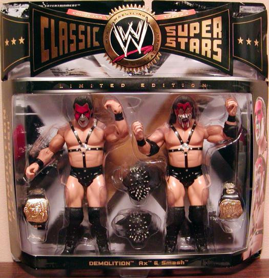 WWE Classic Superstars Demolition Ax & Smash *BOX DAMAGE* - Comic Spot
