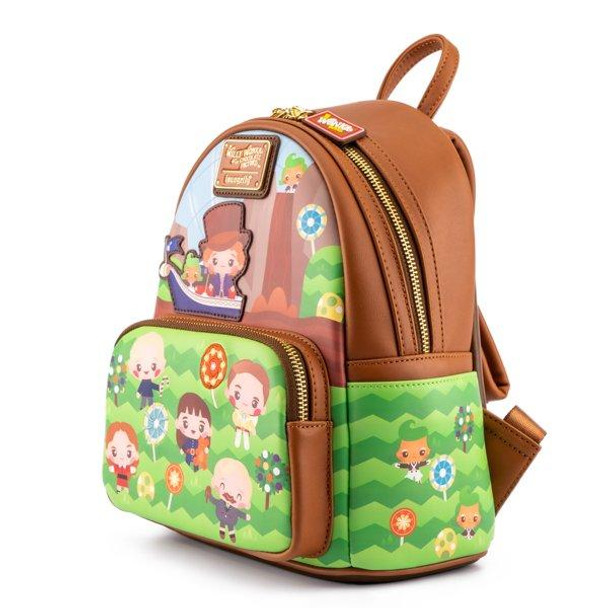 Loungefly Charlie And The Chocolate Factory 50th Anniversary Mini Backpack