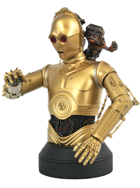 Star Wars: The Rise of Skywalker: C-3PO & Babu Frik 1:6 Scale Bust