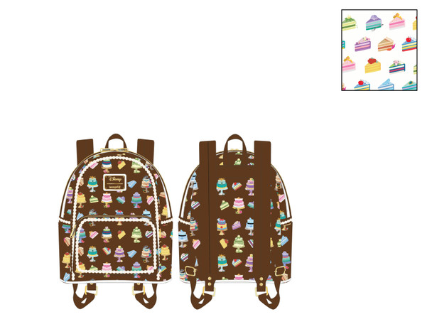 Loungefly Disney Princess Cakes Mini Backpack