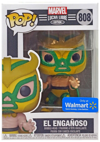 POP Lucha Libre Marvel Edition El Enganoso Exclusive