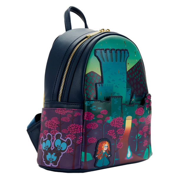 Loungefly Disney Brave Princess Castle Series Mini Backpack