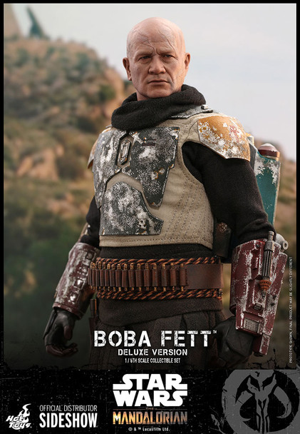 Star Wars: The Mandalorian Boba Fett (Deluxe Version) Sixth Scale Figure Set by Hot Toys