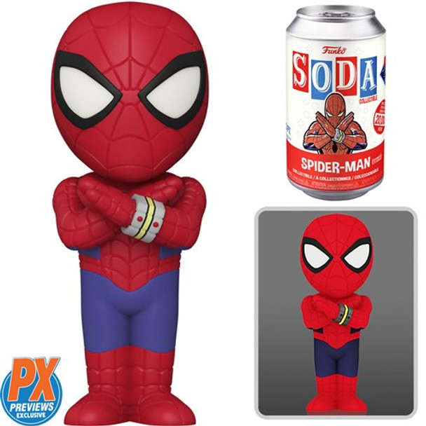 Marvel Japanese Spider-Man Vinyl Soda - Previews Exclusive