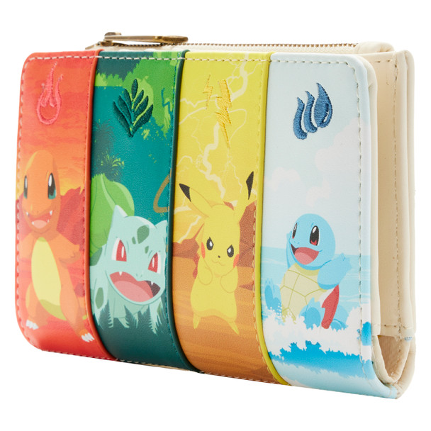 Loungefly Pokemon Elements Flap Wallet