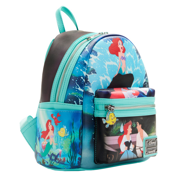 Loungefly Disney Little Mermaid Princess Scenes Series Mini Backpack