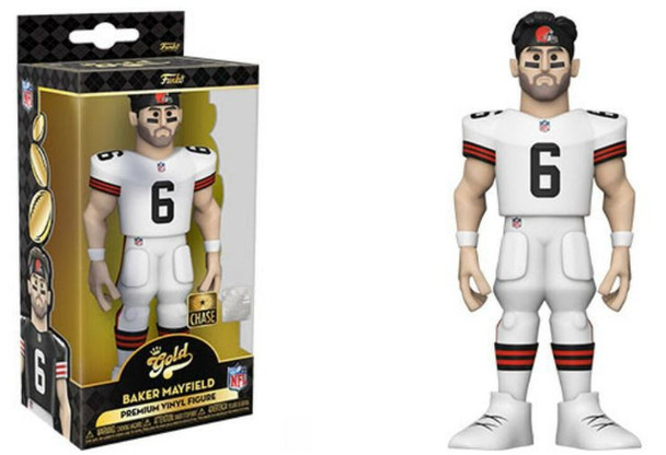 Funko Gold 5 NFL: Browns- Baker Mayfield [CHASE]