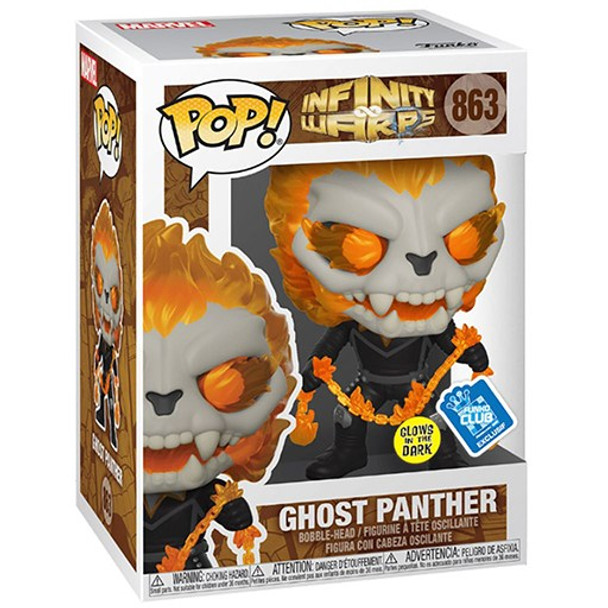Pop Marvel Warps Ghost Panther Glow