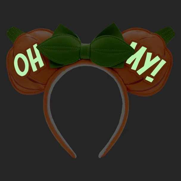 Loungefly Disney Pumpkin Minnie Oh My Ears Headband