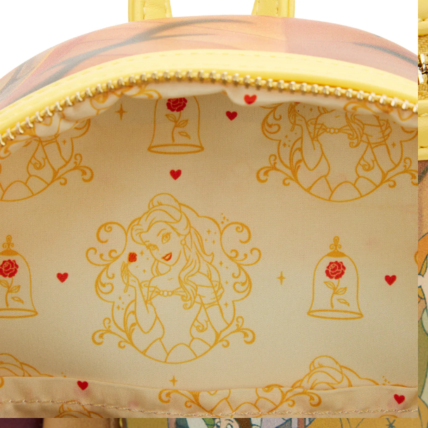 Loungefly Disney Beauty And The Beast Belle Princess Scene Mini Backpack