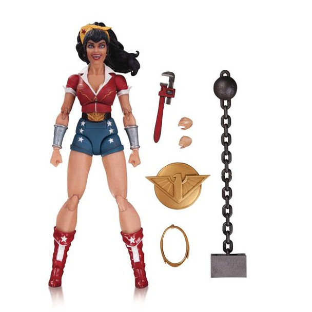 DC Collectibles Bombshells Wonder Woman Action Figure- [Not Mint Packaging]