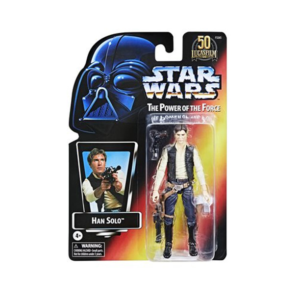 Star Wars The Black Series The Power of the Force Han Solo 6-Inch Action Figure - Exclusive