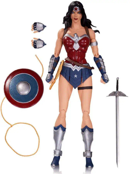 DC Icons Wonder Woman The Amazon Virus Action Figure