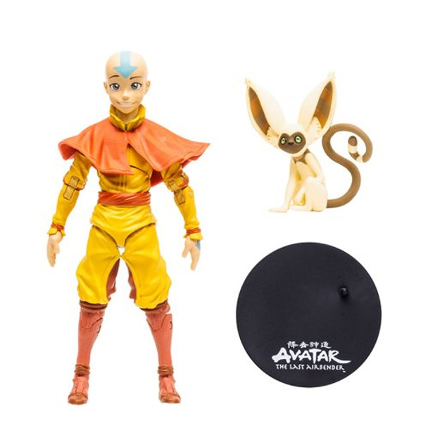 Avatar: The Last Airbender Wave 2 Aang with Momo Action Figure