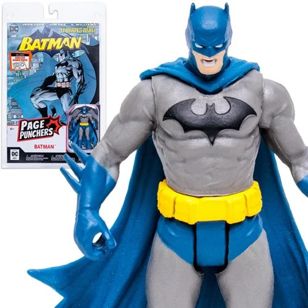 Batman: Hush Batman Page Punchers 3-Inch Scale Action Figure with Batman #608 Comic Book