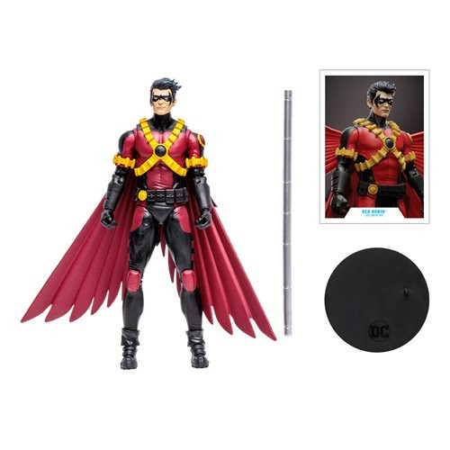 DC MULTIVERSE ジョーカー&バットマン おまけレッドロビン McFarlane Toys DC Multiverse Gold Label Red Robin Jokerized 7