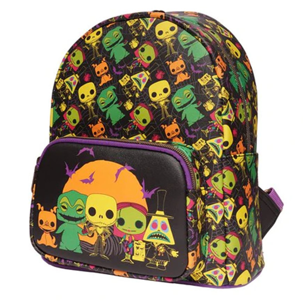 Pop! by Loungefly Nightmare Before Christmas Neon Mini Backpack