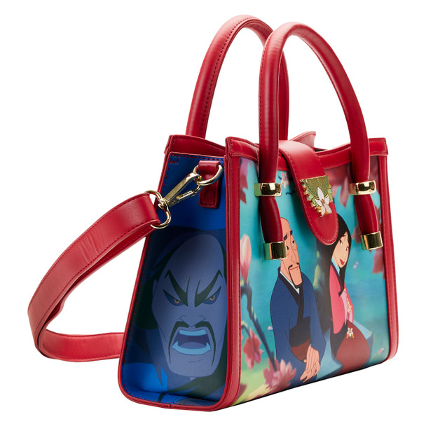 Loungefly Disney Mulan Princess Scene Cross Body Bag