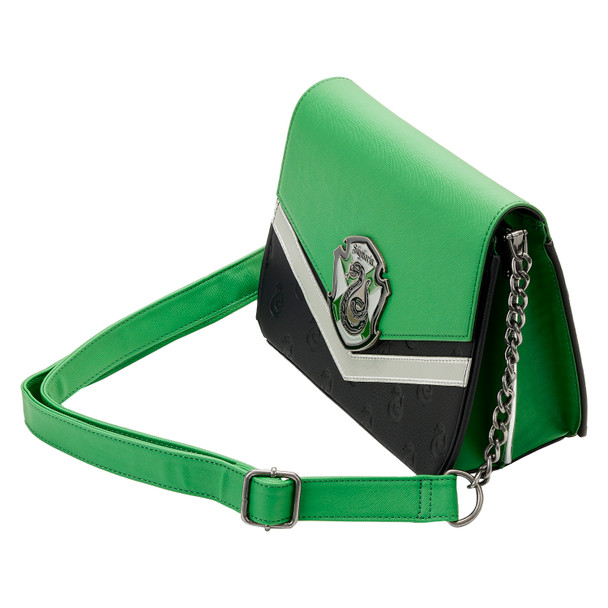 Loungefly Harry Potter Slytherin Chain Strap Cross Body Bag