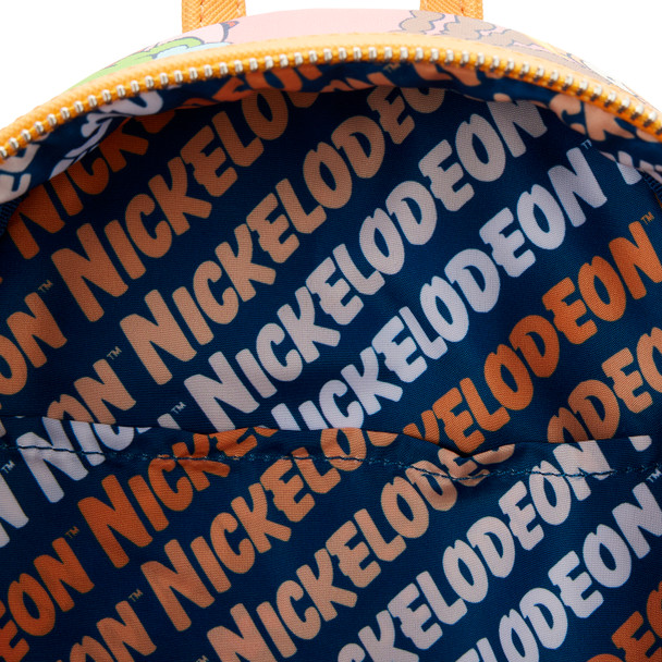 Loungefly Nickelodeon Nick 90s Color Block Aop Mini Backpack