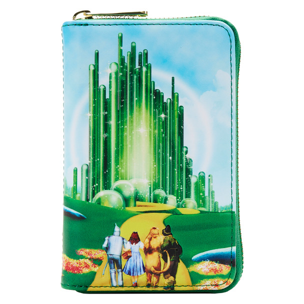 Loungefly WB Wizard Of Oz Emerald City Zip Around Wallet