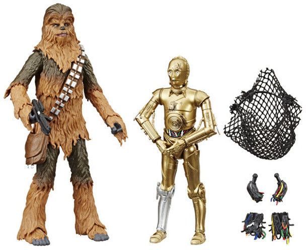 Star Wars The Black Series Chewbacca & C-3PO Toys 6" Scale The Empire Strikes Back Collectible