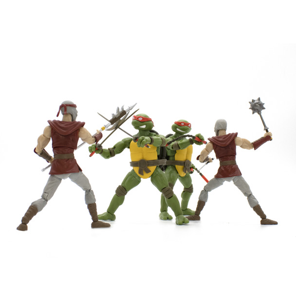 BST AXN TMNT Raphael, Donatello, & Shredder