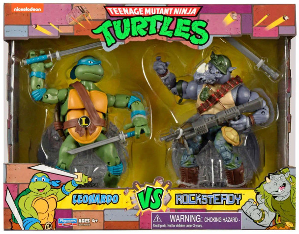 Teenage Mutant Ninja Turtles Michelangelo Vs Bebop TMNT